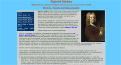 Desktop Screenshot of gabrielstokes.com